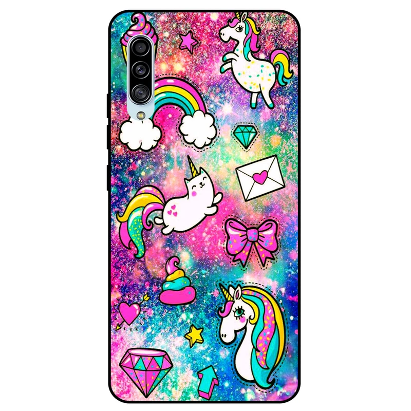 کاور مگافون طرح تک شاخ مدل 8155 مناسب برای گوشی موبایل سامسونگ Galaxy A90 5G       