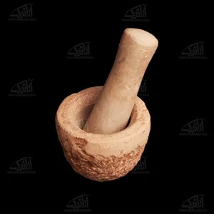 هاون سنگی‏ ساده‏  ‏‏رنگ ‏قهوه ای روشن‏ طرح ‏ساده‏ مدل 1003000003
