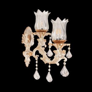 لوستر دو شعله چشمه نور کد M3436/1+1