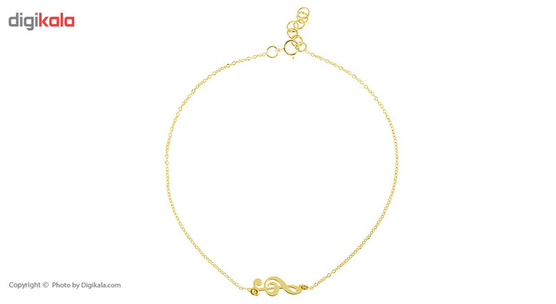 پابند طلا 18 عیار رزا مدل AK09 پابند طلا 18 عیار رزا مدل AK09