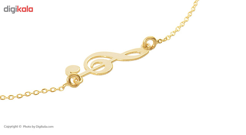 پابند طلا 18 عیار رزا مدل AK09 پابند طلا 18 عیار رزا مدل AK09