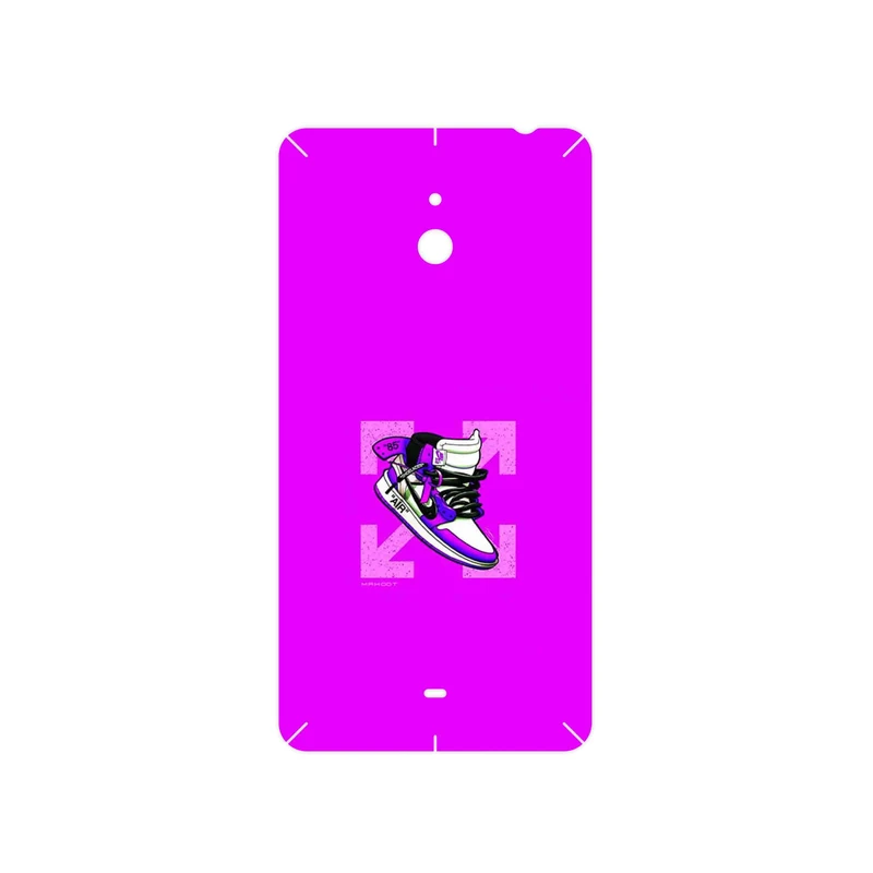 برچسب پوششی ماهوت مدل Nike Air Sneaker Digital Art مناسب برای گوشی موبایل نوکیا Lumia 1320