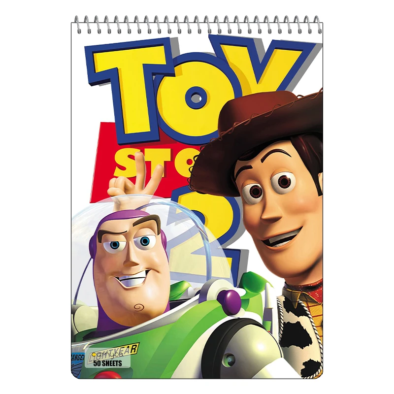 دفتر نقاشی 50 برگ سیمی کارنیکا طرح داستان اسباب بازی Toy Story کد 52206