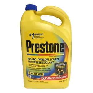 ضد یخ و آب رادیاتور پرستون مدل Coolant 50/50 حجم 3780 میلی‌لیتر 