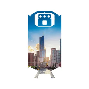 MAHOOT City of Chicago Cover Sticker for Doogee S70