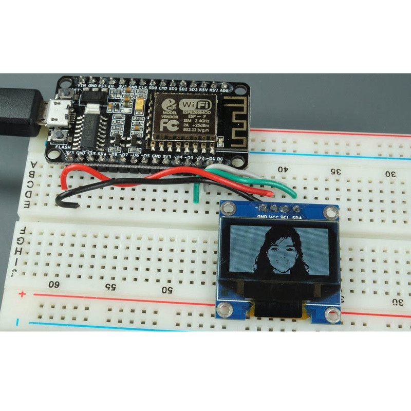 ماژول صفحه نمایش OLED مدل I2C کد 2 ماژول صفحه نمایش OLED مدل I2C کد 2