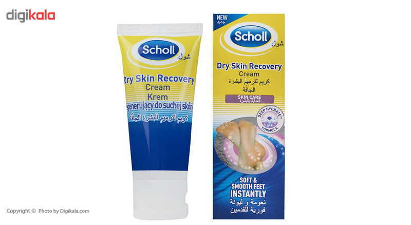 کرم ترمیم کننده پا شول مدل Dry Skin حجم 60 میلی لیتر