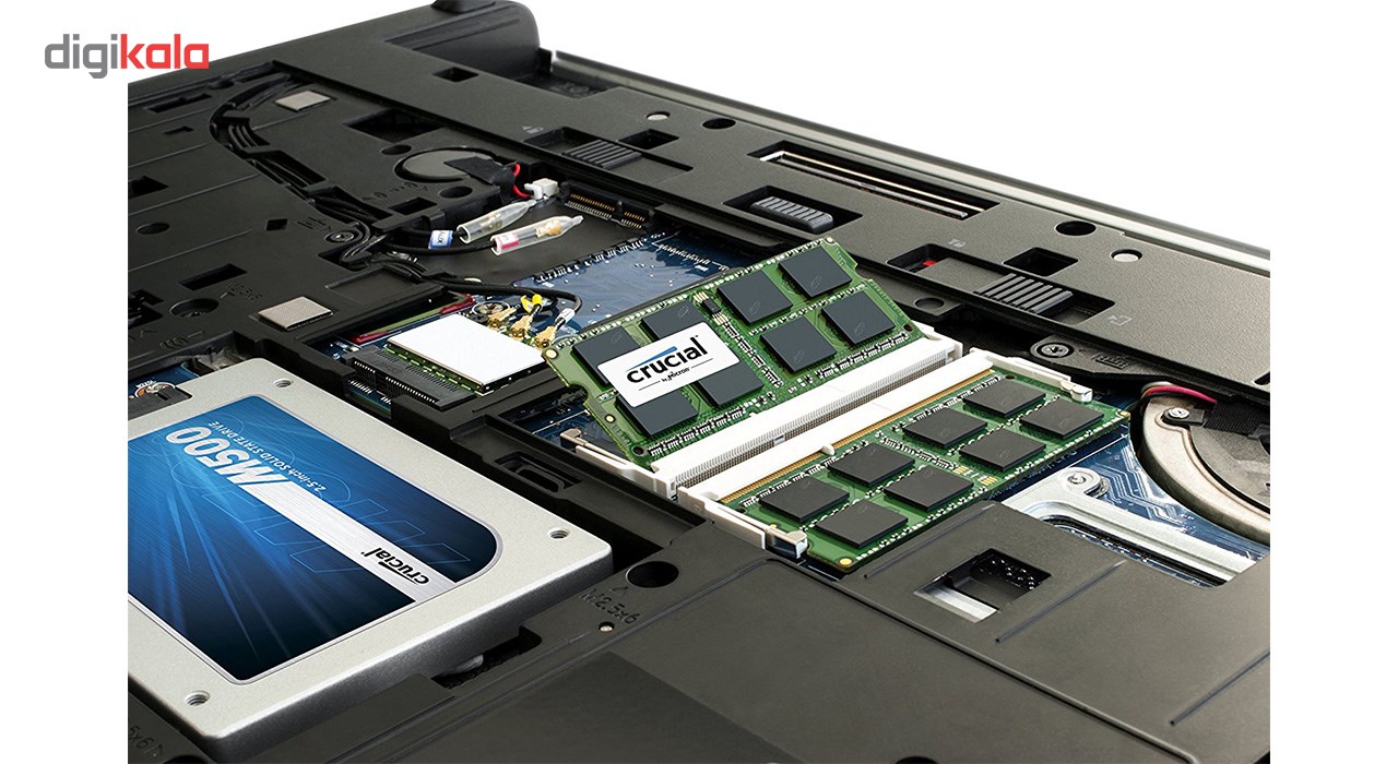 رم لپ تاپ کروشیال مدل DDR3L 1600MHz ظرفیت 8 گیگابایت 3
