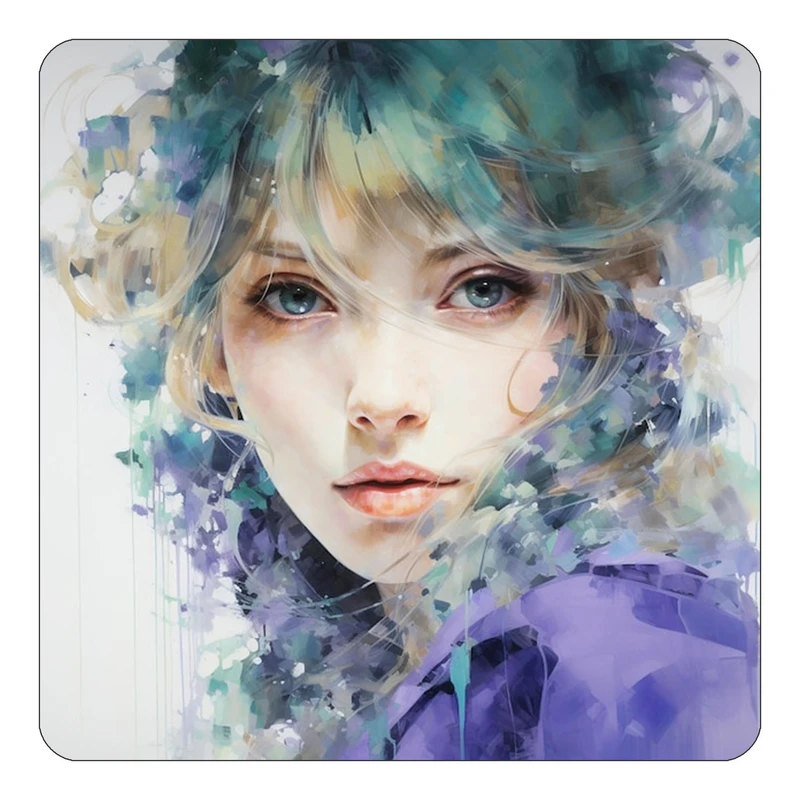 مگنت کاکتی طرح نقاشی رنگ روغن مدل mp69778