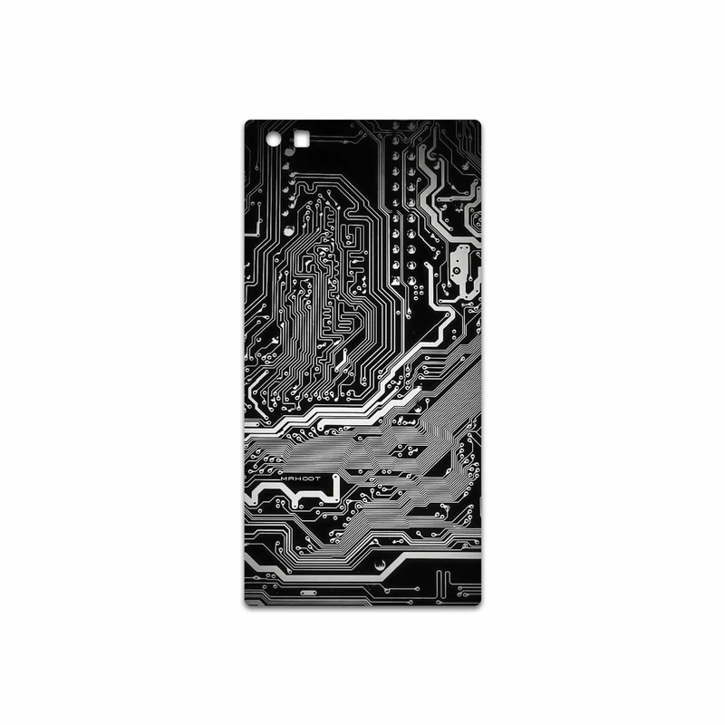 برچسب پوششی ماهوت مدل Black Printed Circuit Board مناسب برای گوشی موبایل بلک بری Leap