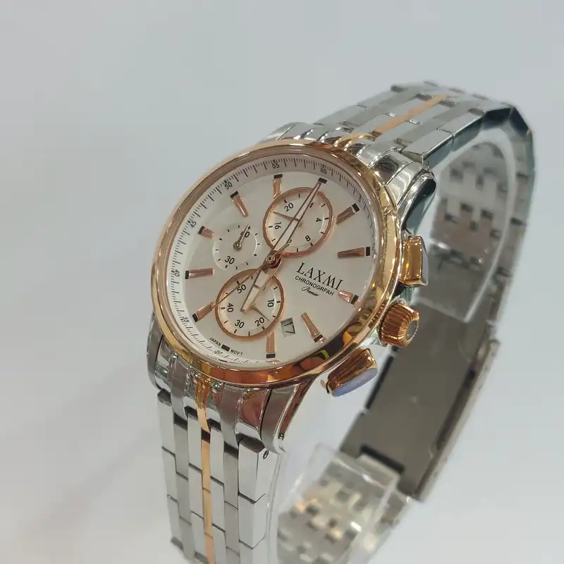 ست ساعت مچی عقربه ای زنانه و مردانه لاکسمی مدل 8535-13