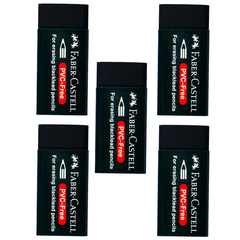 پاکن فابرکاستل مدل PVC FREE بسته 5 عددی