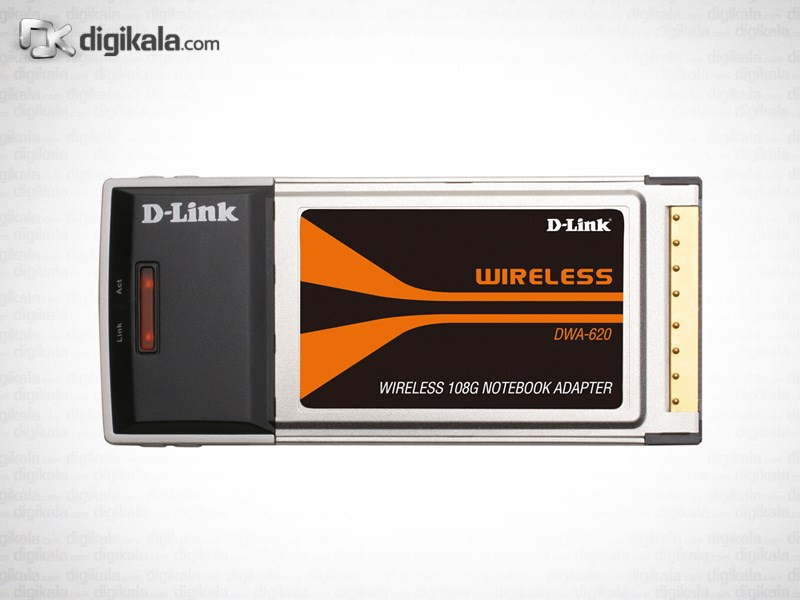 کارت شبکه PCMCIA و بی‌سیم دی-لینک مدل DWA-620
