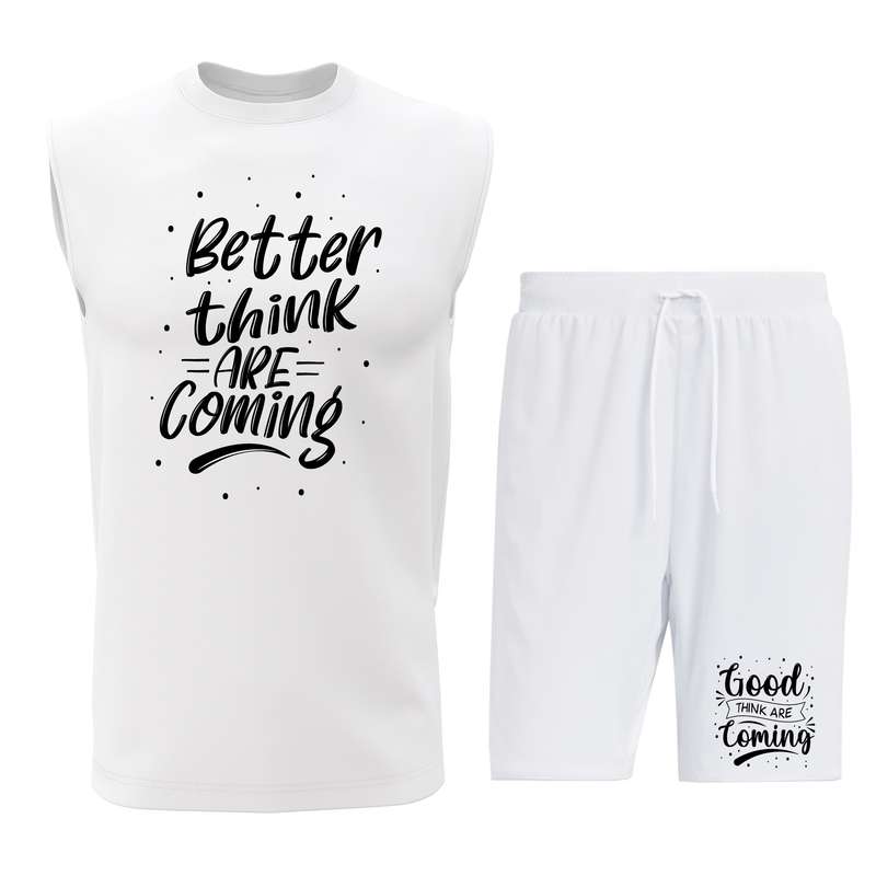 ست تاپ و شلوارک مردانه مدل T176W