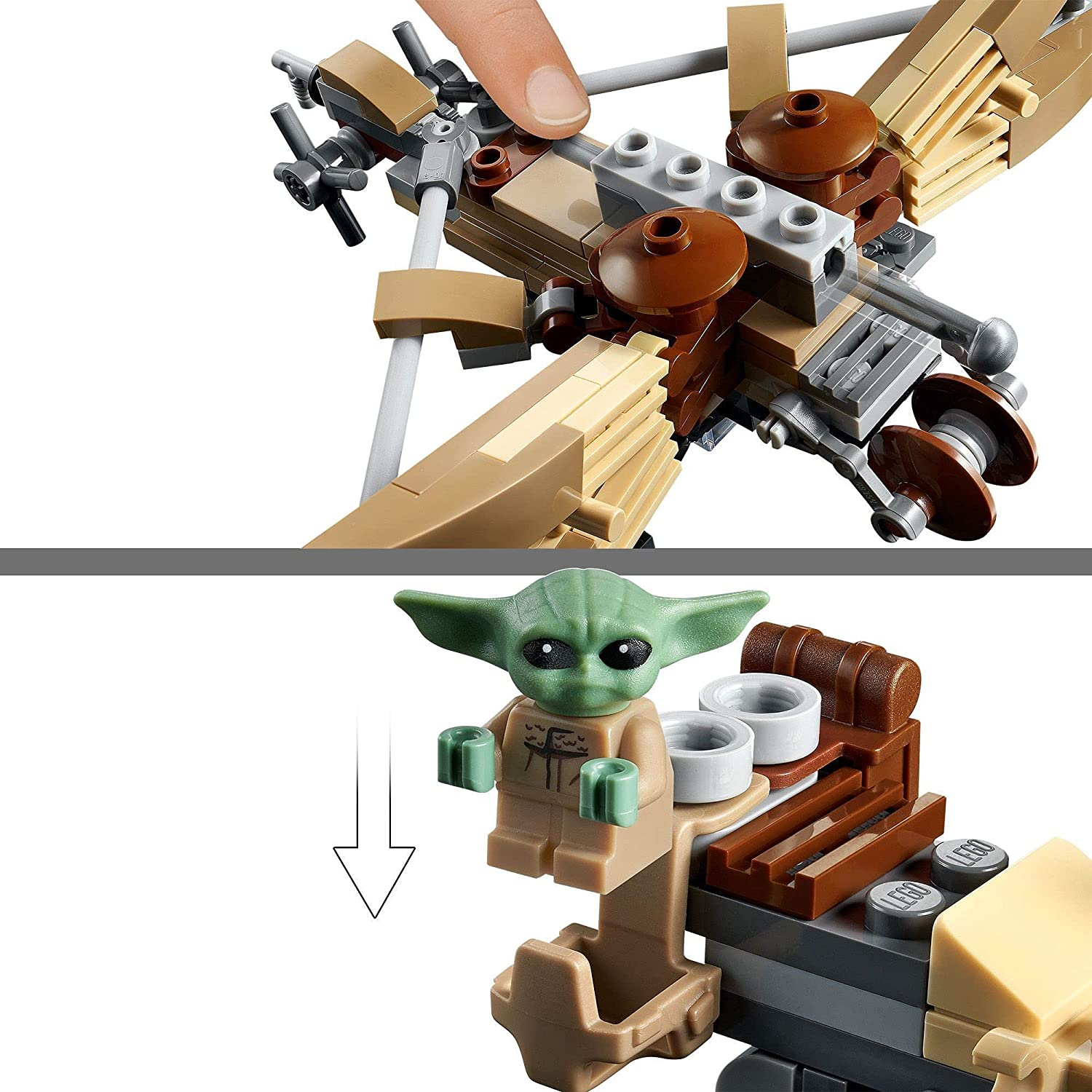 لگو سری جنگ ستارگان مدل Mandalorian Tatooine