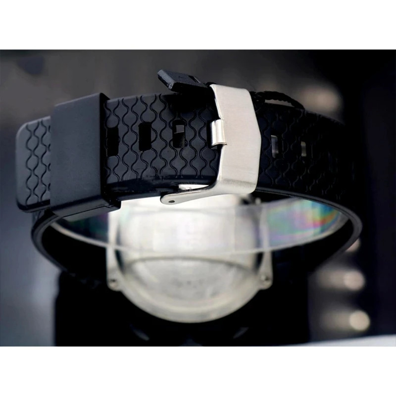 ست ساعت مچی دیجیتال زنانه و مردانه مدل تک زمانه کرنوگراف بند پیو کد 2