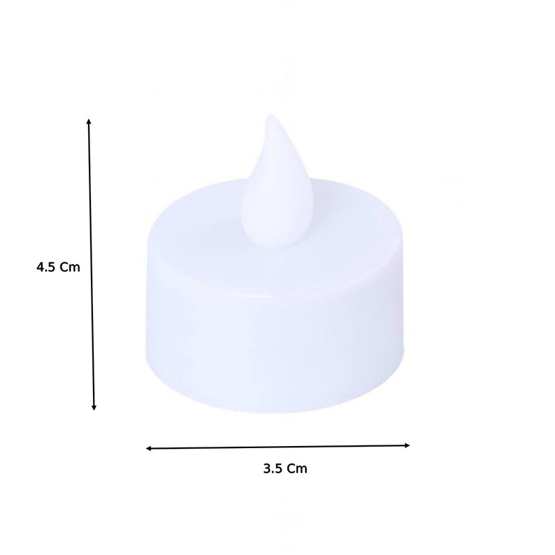 شمع ال ای دی وارمر مدل Flashing مجموعه 6 عددی