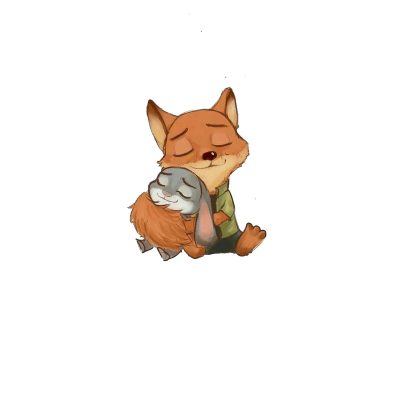 استیکر لپ تاپ و موبایل مدل انیمیشن طرح زوتوپیا Zootopia کد 2932