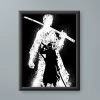 تابلو مدل انیمه زورو وان پیس 13 Zoro one piece anime