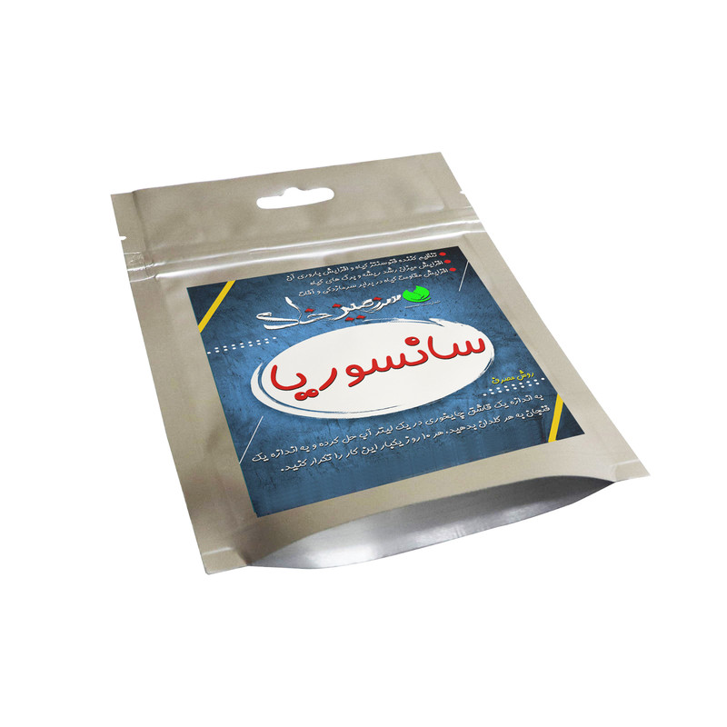 کود پودری سانسوریا سرزمین خاک مدل SAN وزن 50 گرم