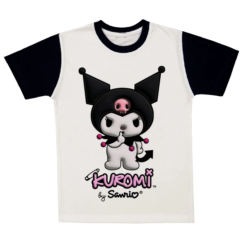 تی شرت آستین کوتاه دخترانه مدل عروسک کد A79