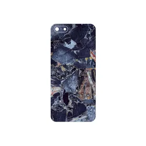 MAHOOT Broken black marble Cover Sticker for Honor 7S