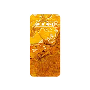 MAHOOT Gold Marble Cover Sticker for Samsung Galaxy S10