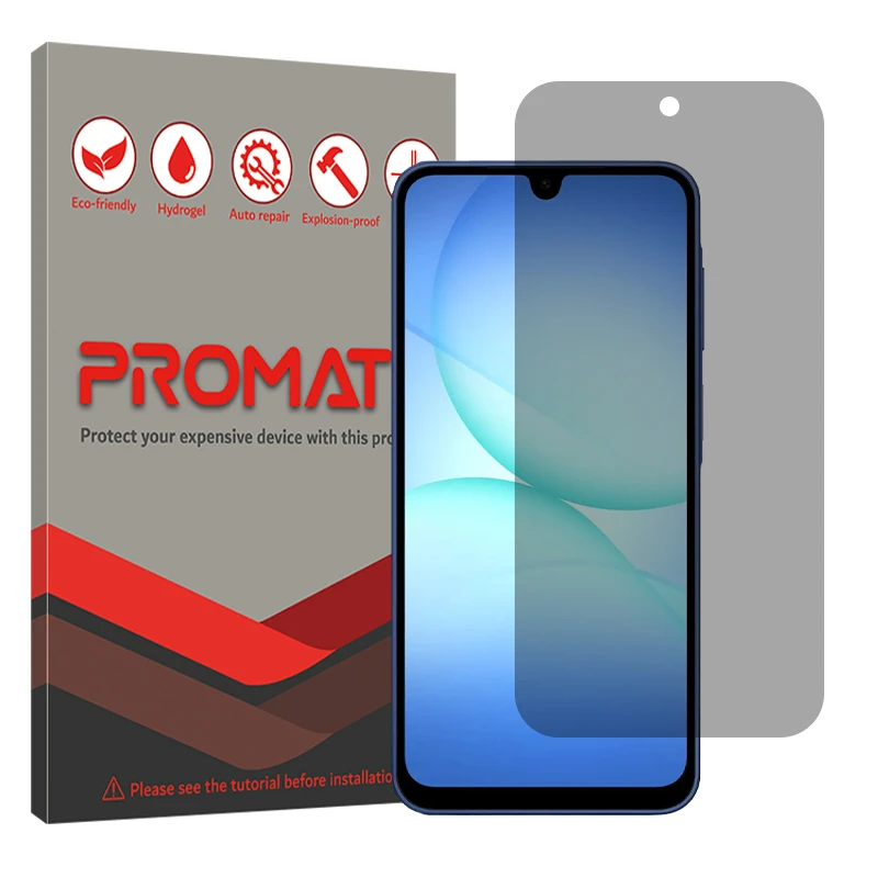 محافظ صفحه نمایش حریم شخصی پرومیت مدل Resistant مناسب برای گوشی موبایل سامسونگ Galaxy A17