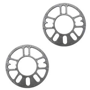 اسپیسر فاصله دهنده رینگ خودرو  قطعه سازان کبیر مدل ESP-3010375-5MM مناسب برای پژو 206 مجموعه 2 عددی