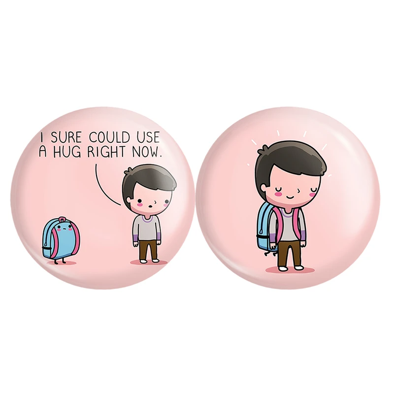 مگنت خندالو مدل بغل کد A10 مجموعه 2 عددی