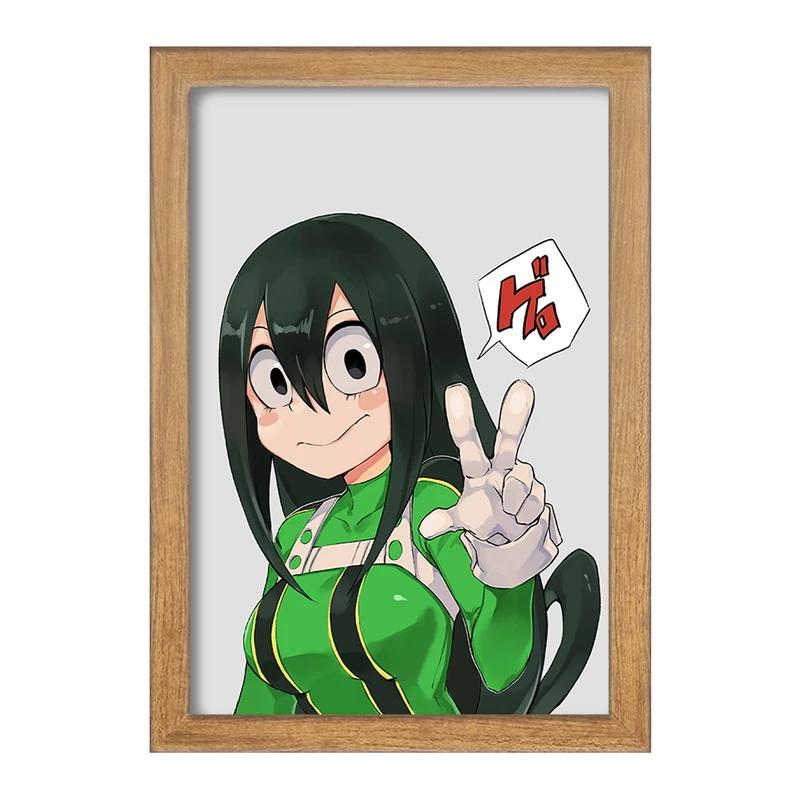 تابلو خندالو مدل سویا آسومی انیمه آکادمی قهرمان من  کد 16151