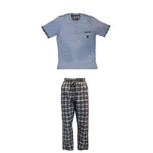 ست تی شرت و شلوار مردانه حریرتن پوش مدل 01