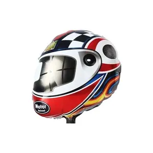 بادکنک فویلی مدل کلاه کاسکت کد helmetB
