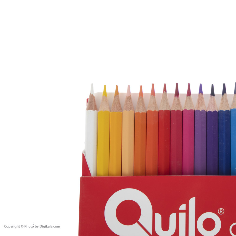مداد رنگی 24 رنگ کوییلو کد 634004