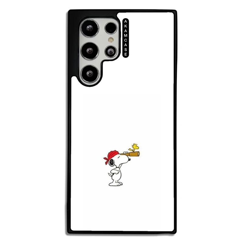 کاور آکام مدل AMC-WSGS22U-SNOOPY-17 مناسب برای گوشی موبایل سامسونگ Galaxy S22 Ultra