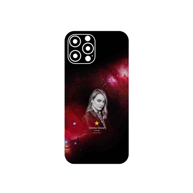 برچسب پوششی ماهوت مدل Emma Stone مناسب برای گوشی موبایل اپل iPhone 12 Pro Max