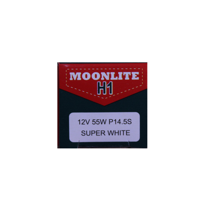 لامپ خودرو مونلایت مدل 55W پایه H1 کد 12ICE