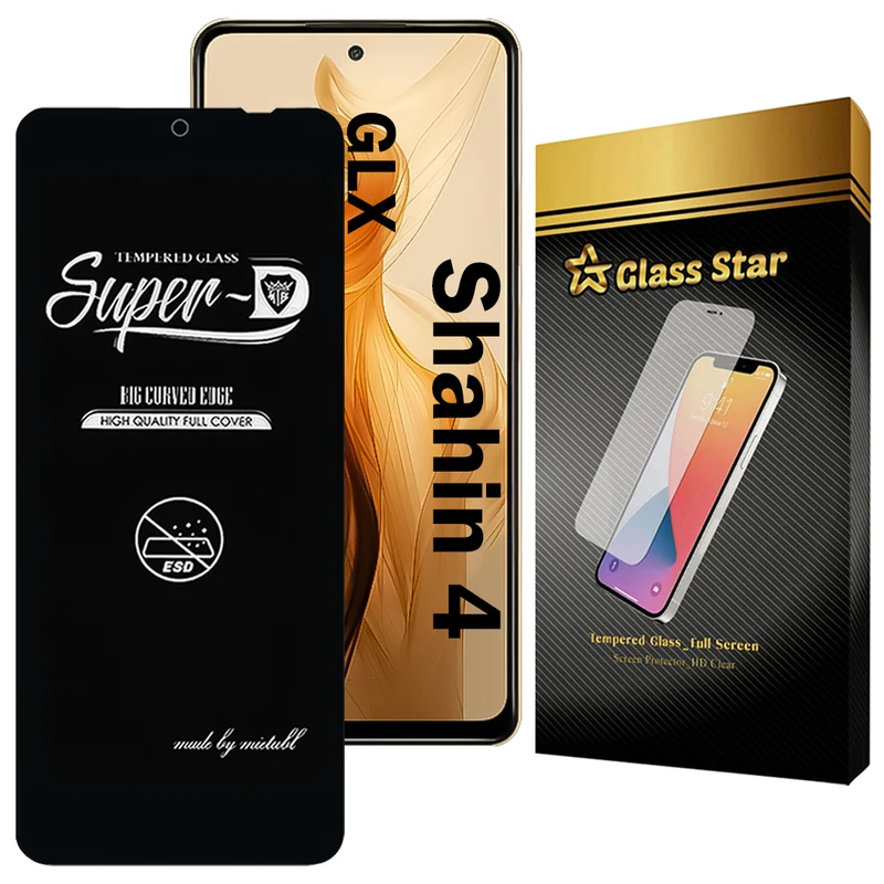 محافظ صفحه نمایش گلس استار مدل SUPERDNS مناسب برای گوشی موبایل جی ال ایکس Shahin 4