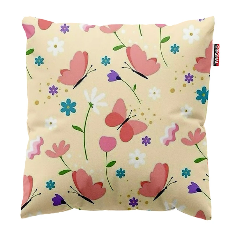 کوسن پاد آفرین طرح پروانه کد 2759 سایز 40*40 سانتی متر