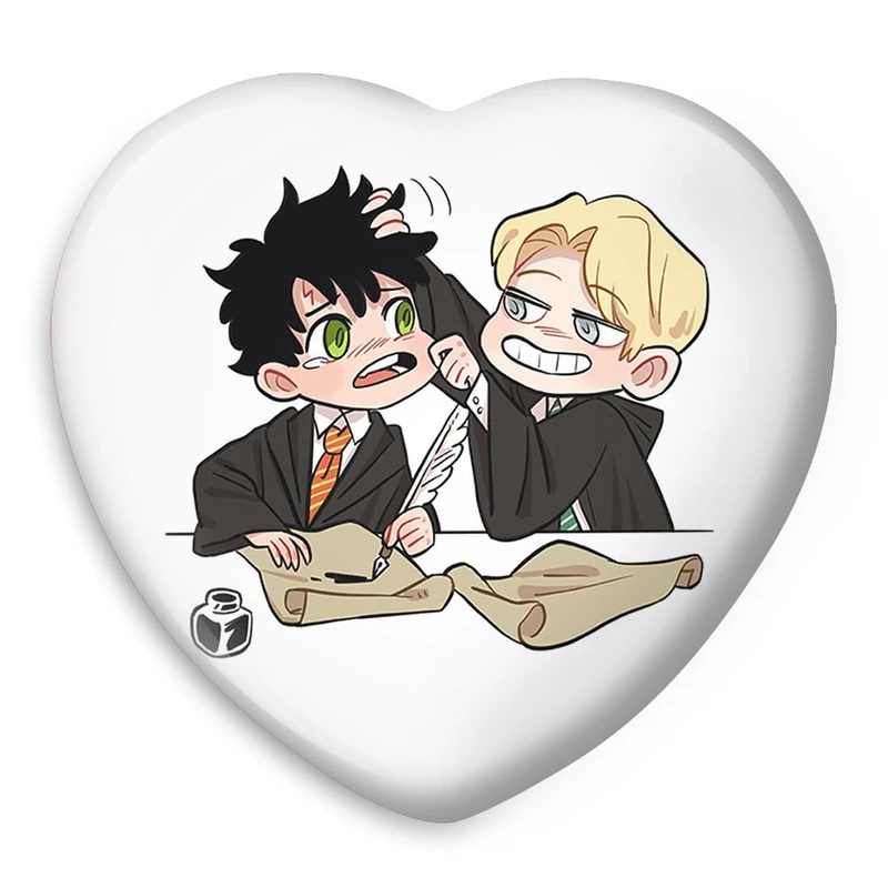 پیکسل خندالو طرح دراکو و هری پاتر Harry Potter مدل قلبی کد 19369