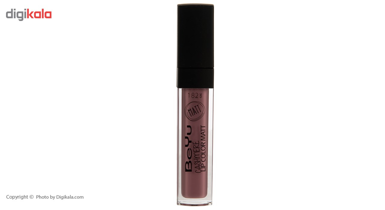 رژ لب مایع بی یو مدل Cashmere Color Matt شماره 182
