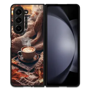 AKAM AMC-WSGZFOLD5-COFFEE-17 Cover For Samsung Galaxy Z Fold 5