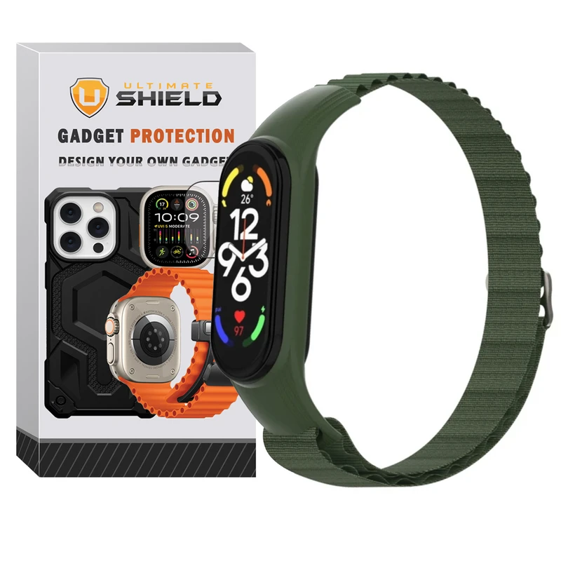 بند آلتیمیت شیلد مدل Alpine UL مناسب برای ساعت هوشمند شیائومی Mi Band 6