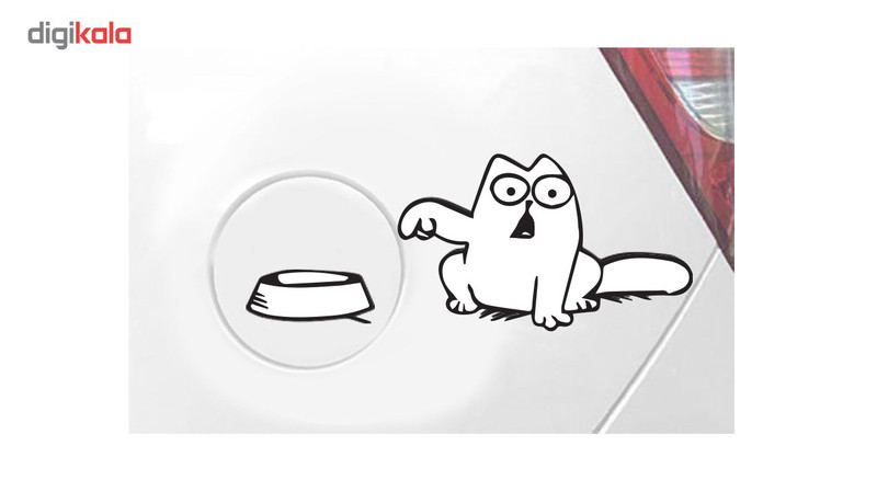 استیکر باک خودرو گراسیپا مدل CAT02