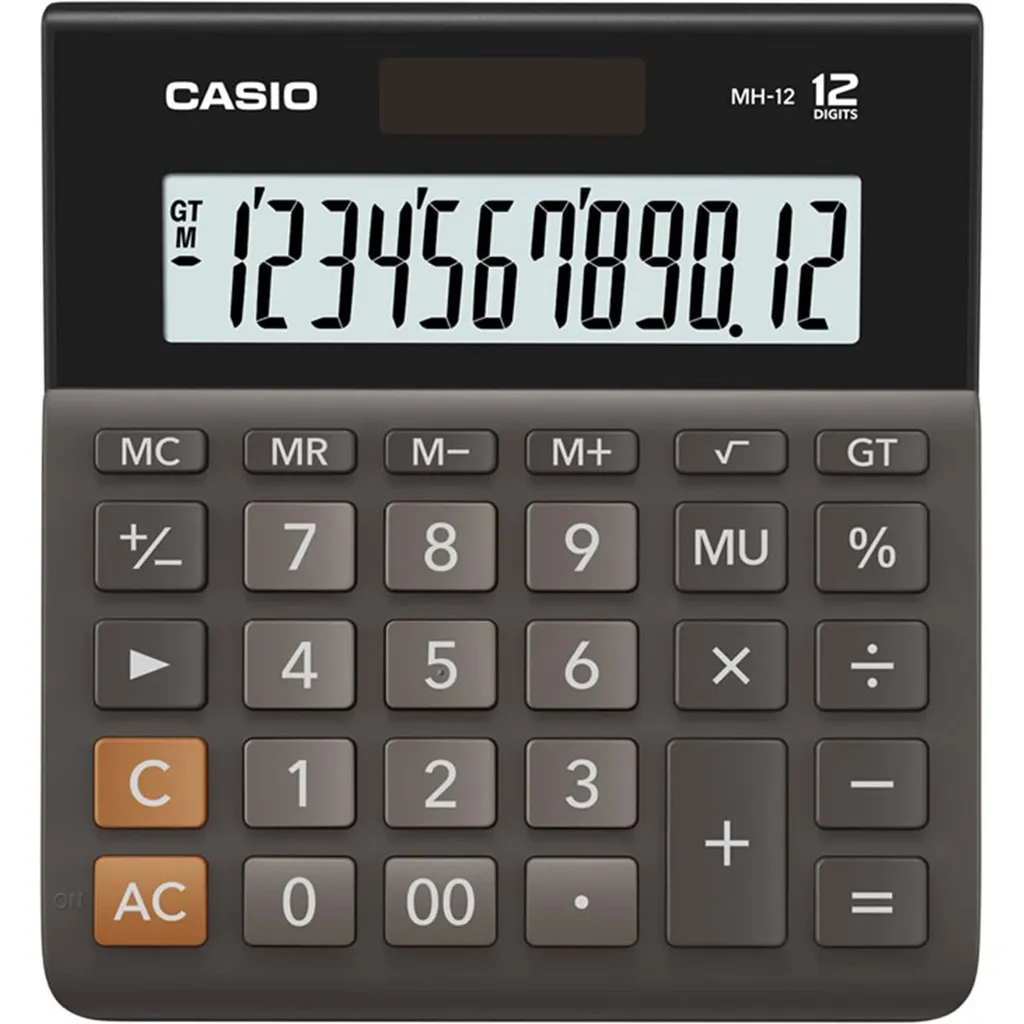 ماشین حساب کاسیو مدل MH-12