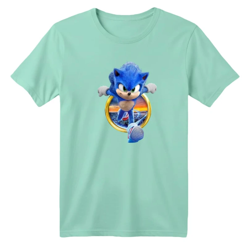 تی شرت آستین کوتاه بچگانه مدل سونیک کد ۱