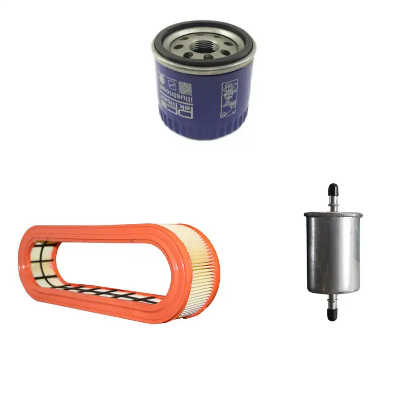 فیلتر روغن خودرو پاک مدل 911 مناسب برای تیبا به همراه فیلتر هوا و فیلتر بنزین