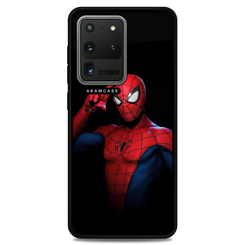 کاور آکام مدل AMC-WSGS20U-SPIDER MAN6 مناسب برای گوشی موبایل سامسونگ Galaxy S20 Ultra