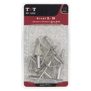 مجموعه 10 عددی میخ پرچ تی پی تی مدل RI-1202