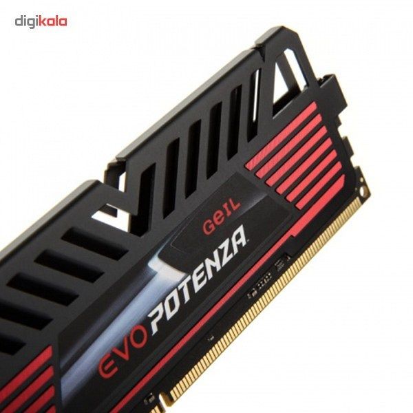 رم دسکتاپ DDR3 دو کاناله 1866 مگاهرتز CL10 گیل مدل Evo Potenza ظرفیت 16 گیگابایت main 1 3